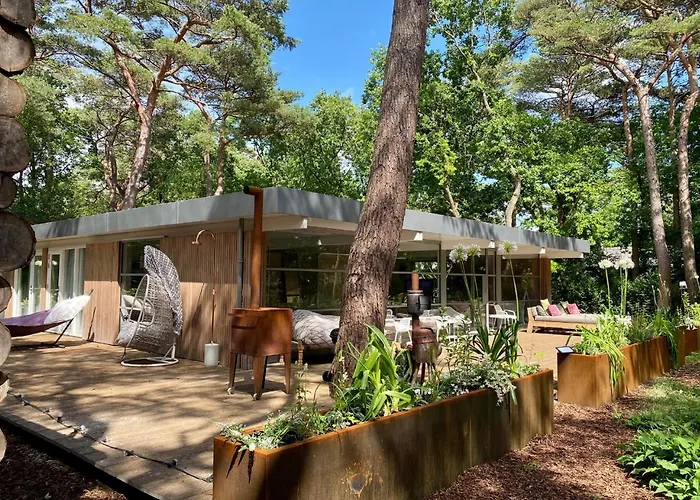 In The Forest Near The Beach Lodge Bergen