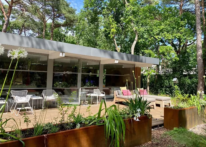 In The Forest Near The Beach Lodge Bergen